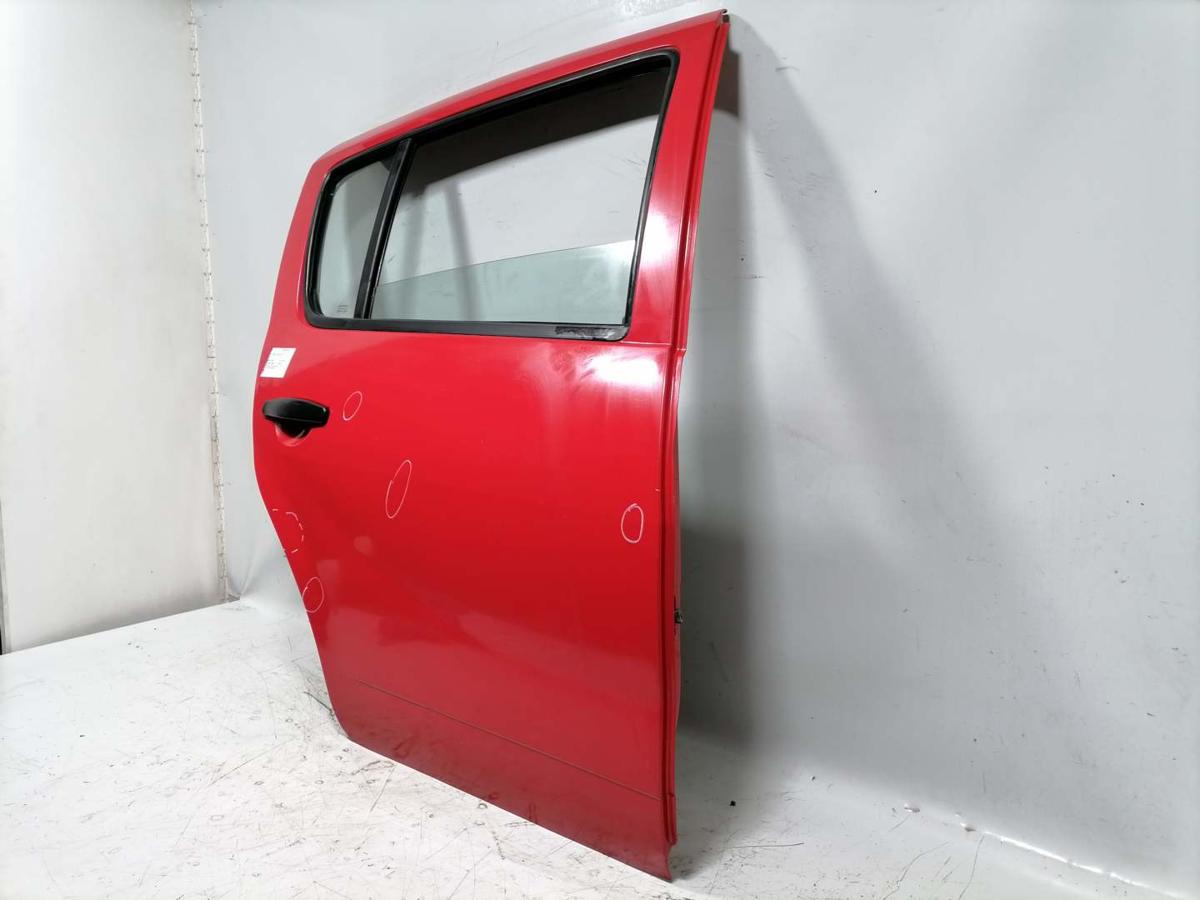 Dacia Sandero SD original T&uuml;r hinten rechts OV21D Red Passion Rohbau BJ09